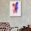 Red and Blue Feathers-Jensen Adamsen-Stretched Canvas displayed on a wall