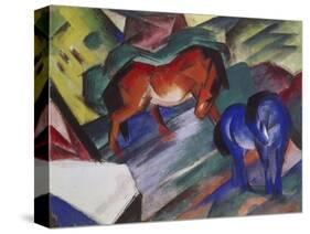 Red and Blue Horse, 1912-Franz Marc-Stretched Canvas