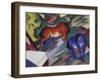 Red and Blue Horse, 1912-Franz Marc-Framed Giclee Print