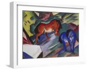 Red and Blue Horse, 1912-Franz Marc-Framed Giclee Print