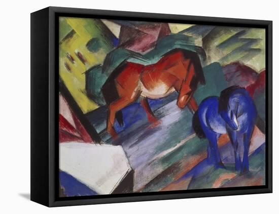 Red and Blue Horse, 1912-Franz Marc-Framed Stretched Canvas