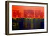 Red and Blue-David Studwell-Framed Giclee Print