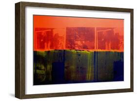 Red and Blue-David Studwell-Framed Giclee Print