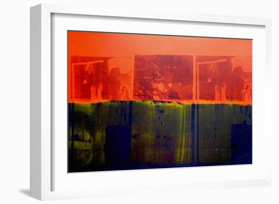 Red and Blue-David Studwell-Framed Giclee Print