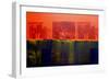 Red and Blue-David Studwell-Framed Giclee Print