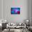 Red and blue-Marco Carmassi-Framed Stretched Canvas displayed on a wall