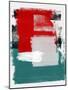 Red and Green Abstract Study-Emma Moore-Mounted Art Print