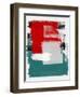 Red and Green Abstract Study-Emma Moore-Framed Art Print