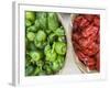 Red and Green Shishito Peppers-Andrea Sperling-Framed Photographic Print