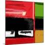 Red and Green Square-NaxArt-Mounted Art Print