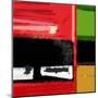 Red and Green Square-NaxArt-Mounted Art Print
