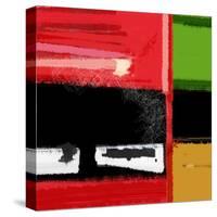 Red and Green Square-NaxArt-Stretched Canvas