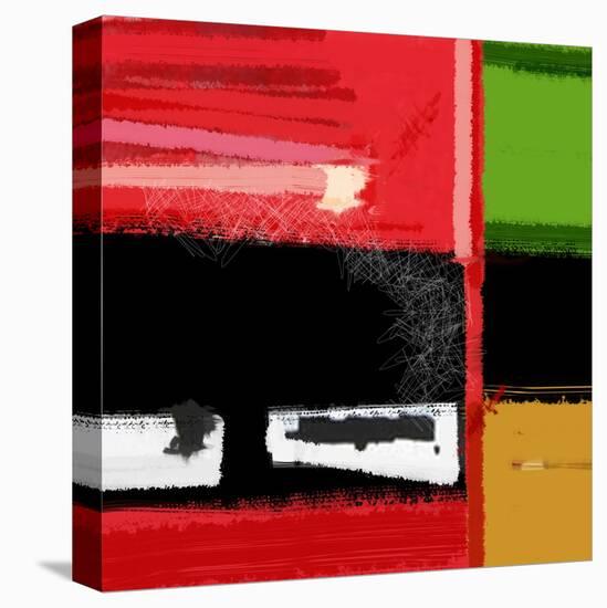 Red and Green Square-NaxArt-Stretched Canvas