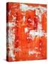 Red and Orange Abstract Art Painting-T30Gallery-Stretched Canvas