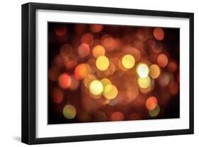 Red and Orange Lights-null-Framed Photo