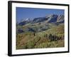 Red and Orange Maples and Yellow Aspens in the Fall, Wasatch Mountain State Park, Utah, USA-James Hager-Framed Photographic Print