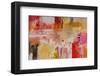 Red And Orange Series 8-null-Framed Art Print