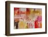 Red And Orange Series 8-null-Framed Art Print