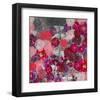 Red and Pink mix-Claire Westwood-Framed Art Print