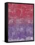 Red and Purple Abstract Painting-Tom Quartermaine-Framed Stretched Canvas