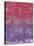 Red and Purple Abstract Painting-Tom Quartermaine-Stretched Canvas