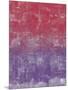 Red and Purple Abstract Painting-Tom Quartermaine-Mounted Giclee Print