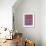 Red and Purple Abstract Painting-Tom Quartermaine-Framed Giclee Print displayed on a wall