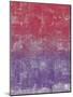 Red and Purple Abstract Painting-Tom Quartermaine-Mounted Giclee Print