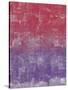 Red and Purple Abstract Painting-Tom Quartermaine-Stretched Canvas