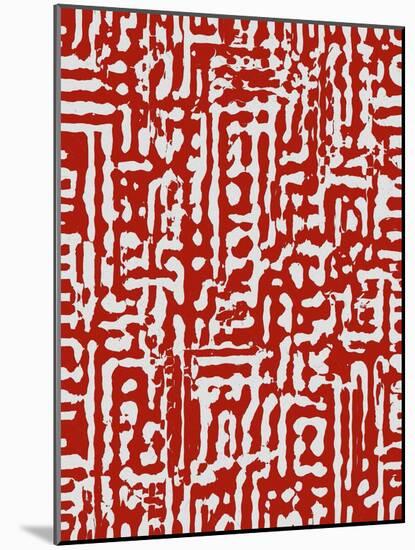 Red And White 2-Ruth Palmer-Mounted Art Print