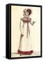 Red and White Costume 1818-null-Framed Stretched Canvas