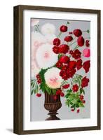 Red and White Delight-Fab Funky-Framed Art Print