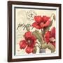 Red and White I-Pamela Gladding-Framed Art Print