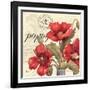 Red and White I-Pamela Gladding-Framed Art Print