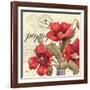 Red and White I-Pamela Gladding-Framed Art Print