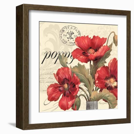 Red and White I-Pamela Gladding-Framed Art Print