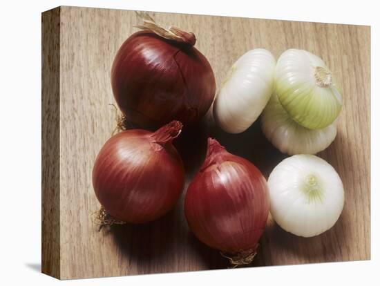 Red and White Onions-Eising Studio - Food Photo and Video-Stretched Canvas