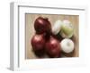 Red and White Onions-Eising Studio - Food Photo and Video-Framed Photographic Print