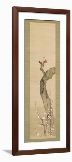 Red and White Plum Blossoms-Sakai Oho-Framed Giclee Print