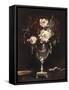 Red and White Roses in a Silver Urn, C.1897-Samuel John Peploe-Framed Stretched Canvas