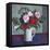 Red and White Roses-Ruth Addinall-Framed Stretched Canvas