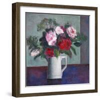 Red and White Roses-Ruth Addinall-Framed Giclee Print