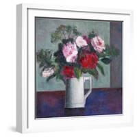 Red and White Roses-Ruth Addinall-Framed Giclee Print