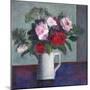 Red and White Roses-Ruth Addinall-Mounted Giclee Print