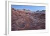 Red and White Sandstone Swirls at Dawn-James Hager-Framed Photographic Print