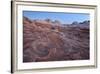 Red and White Sandstone Swirls at Dawn-James Hager-Framed Photographic Print