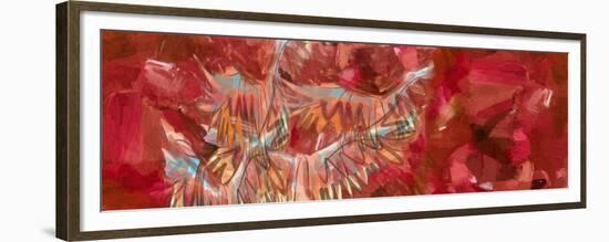 Red And Wings-Sarah Butcher-Framed Premium Giclee Print