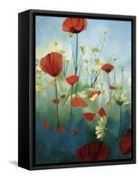 Red and Yellow I-Kari Taylor-Framed Stretched Canvas