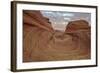 Red and Yellow Sandstone Wave Channel-James Hager-Framed Photographic Print