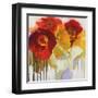 Red and Yellow Sensations-Shirley Novak-Framed Art Print